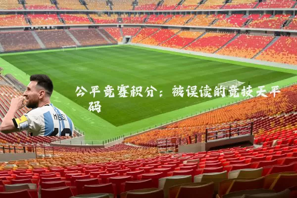 公平竞赛积分：被误读的竞技天平砝码